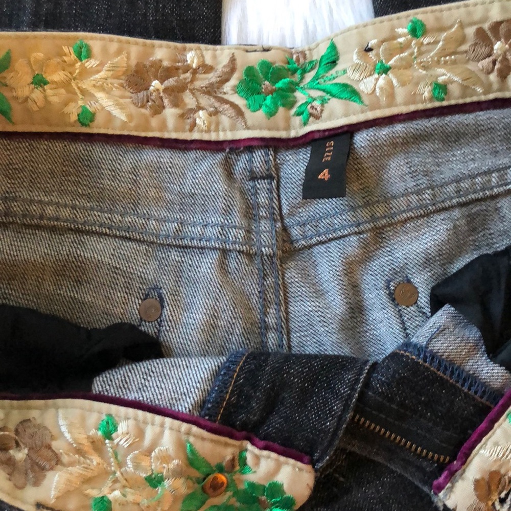 Wicked West black denim boot cut jeans, 4 - Picture 6 of 7